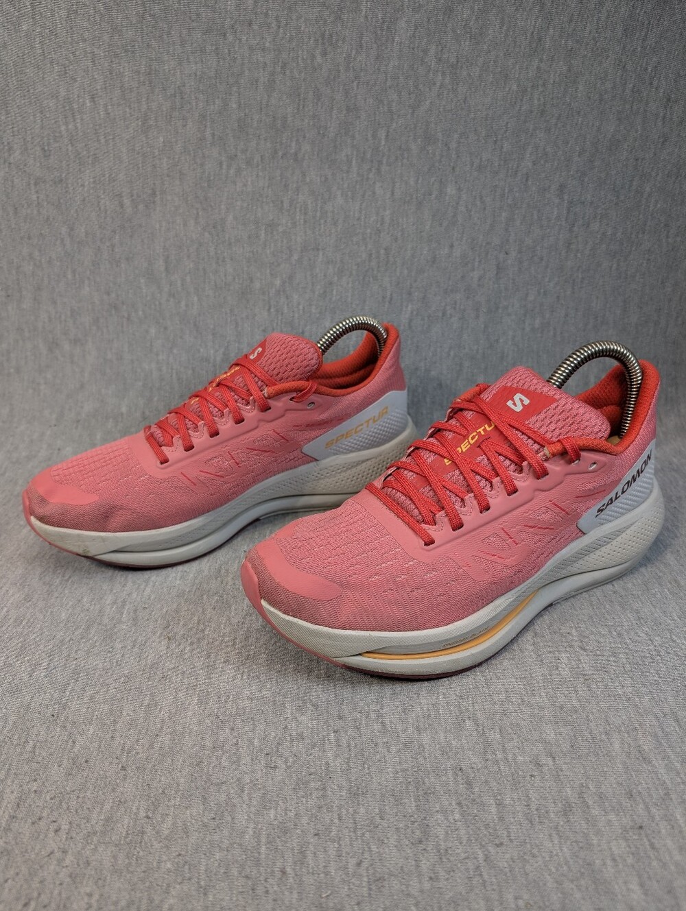 Salomon Spectur Road Running Shoes Women's 7 Pink White Energy Blade